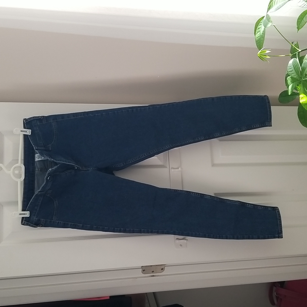 Denim skinny jeans